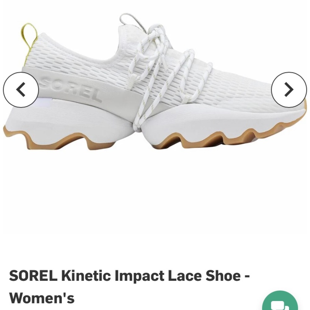sorel kinetic impact lace shoe